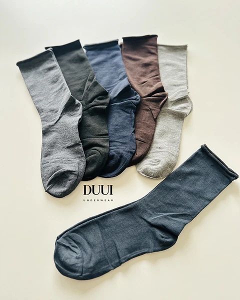 12 Pares Calcetines de Algodón Sin Costura Hombre #44