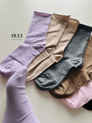 12 Pares Calcetines de Algodón Sin Costura Mujer #45