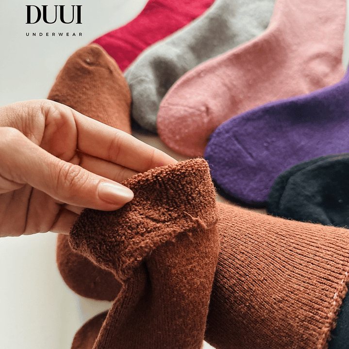 12 Pares Calcetines Cachemira sin costura Interior de Toalla  Mujer #46 4