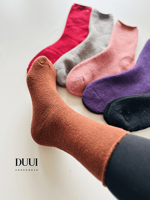 12 Pares Calcetines Cachemira sin costura Interior de Toalla  Mujer #46