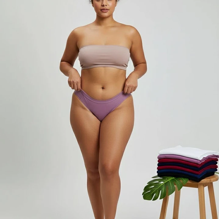 6 COLALESS DE ALGODON TIRO MEDIO #805 1