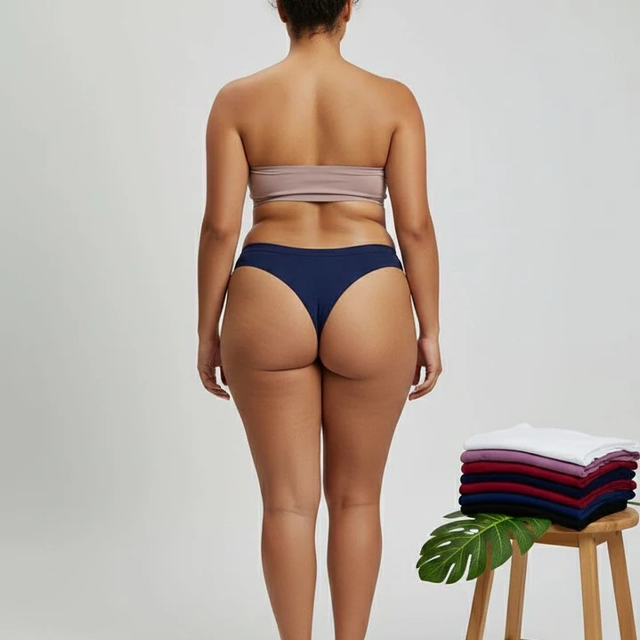 6 COLALESS DE ALGODON TIRO MEDIO #805 6