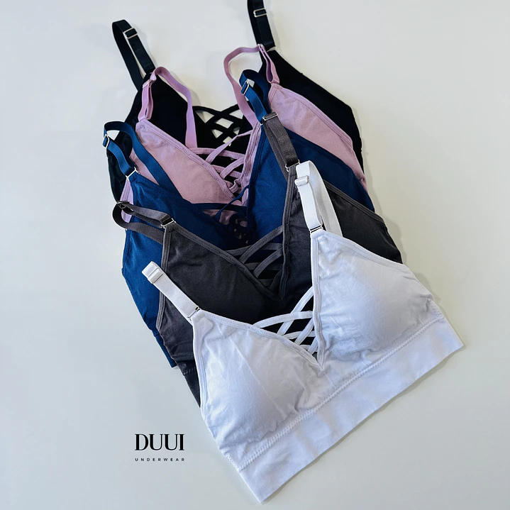 3 PETOS DE MICROFIBRA EXPANDIBLE CRUZADO #368 5