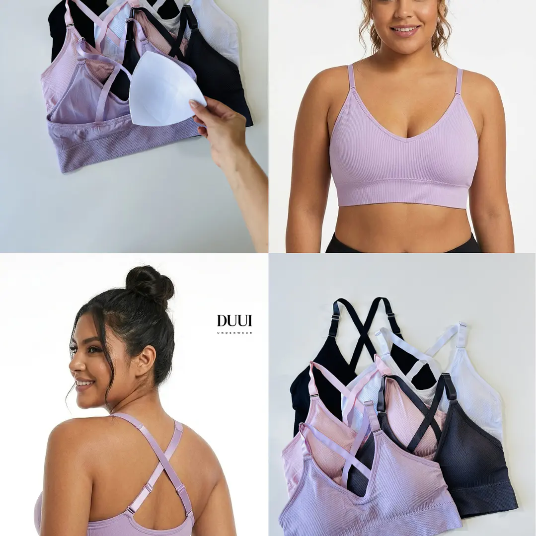 3 PETOS DE MICROFIBRA EXPANDIBLE CRUZADO #395 5