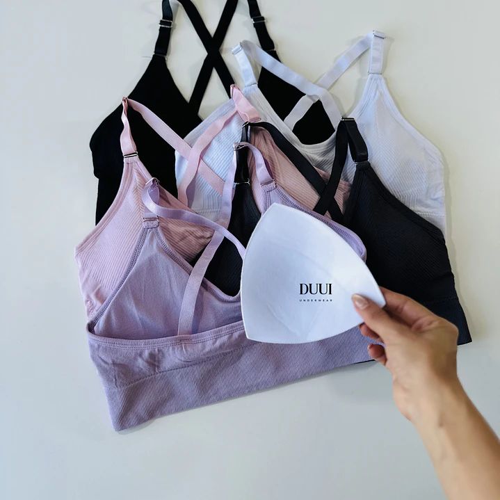 3 PETOS DE MICROFIBRA EXPANDIBLE CRUZADO #395 6