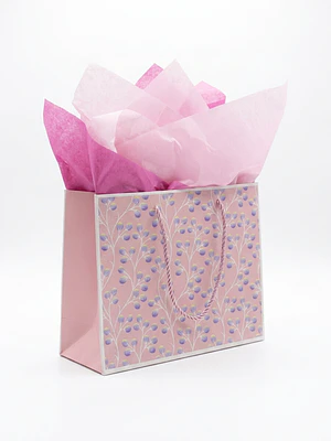 1 BOLSA DE REGALO + PAPEL DE SEDA  22 X 30 X 40