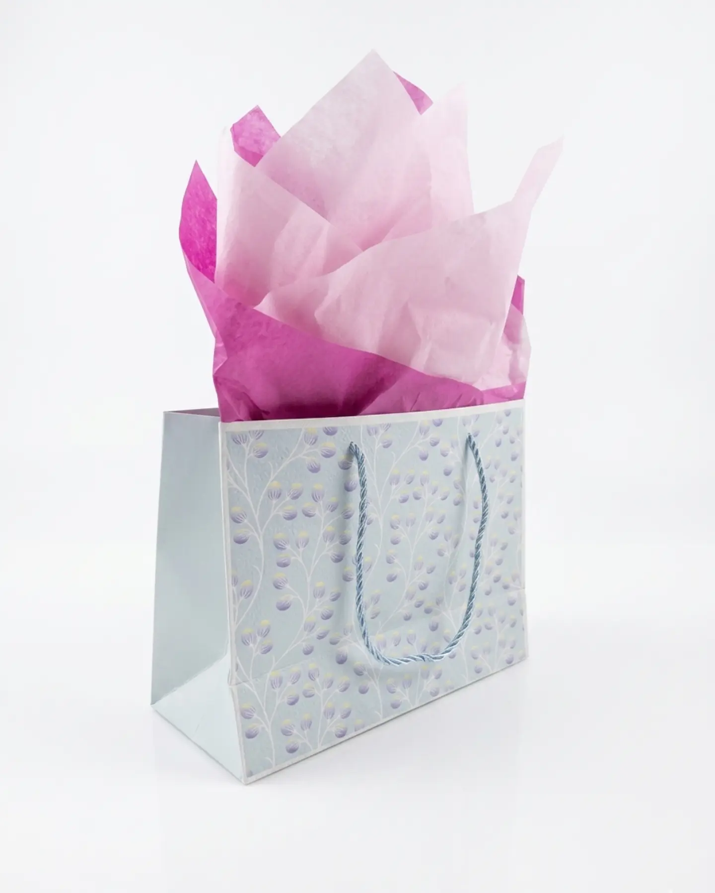 1 BOLSA DE REGALO + PAPEL DE SEDA  22 X 30 X 40 4