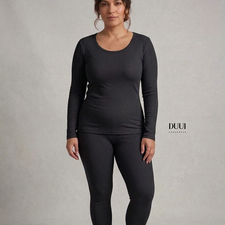 3 Camisetas cuello redondo  Térmicas acanaladas #34  (XL - XXL ) 3