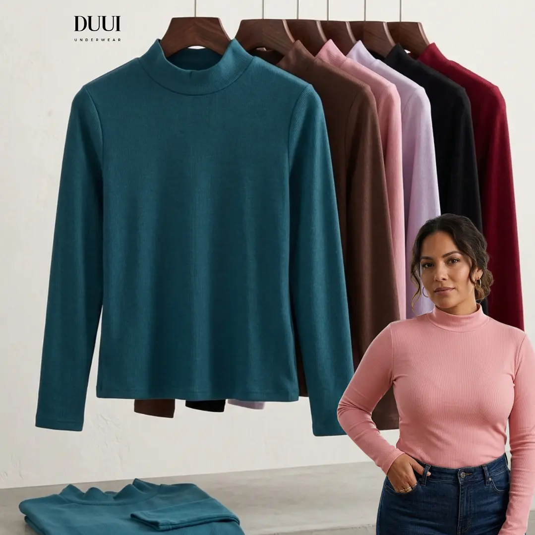 4 Camisetas cuello BEATLE Térmicas acanaladas #35 1