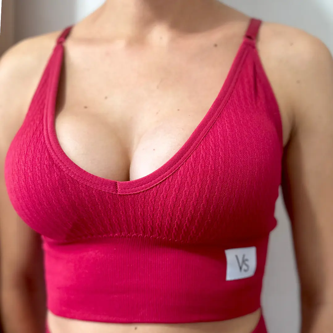 4 PETOS DE MICROFIBRA LARGO CORTE V #VS 1