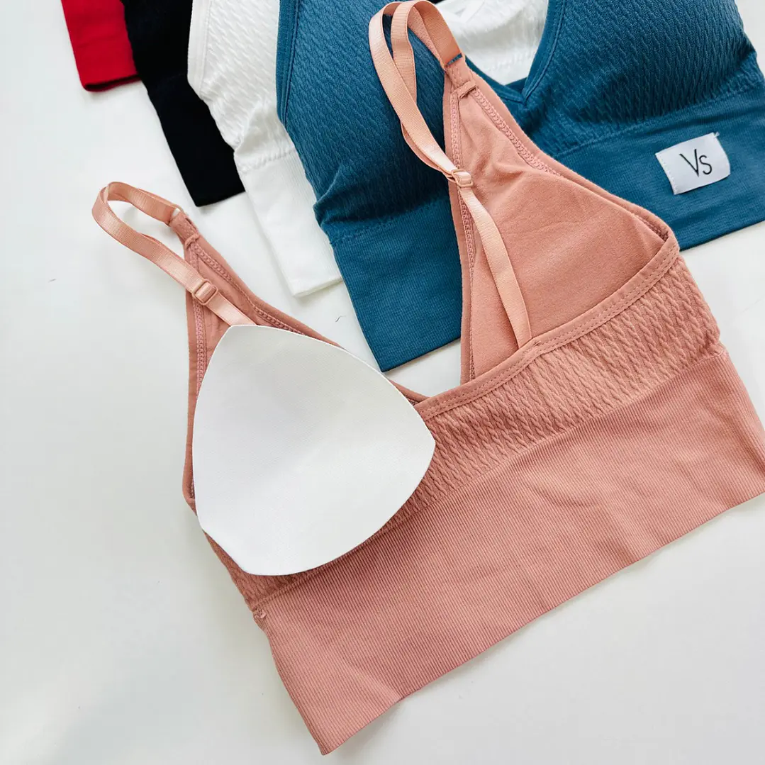 3 PETOS DE MICROFIBRA LARGO CORTE V #VS 2