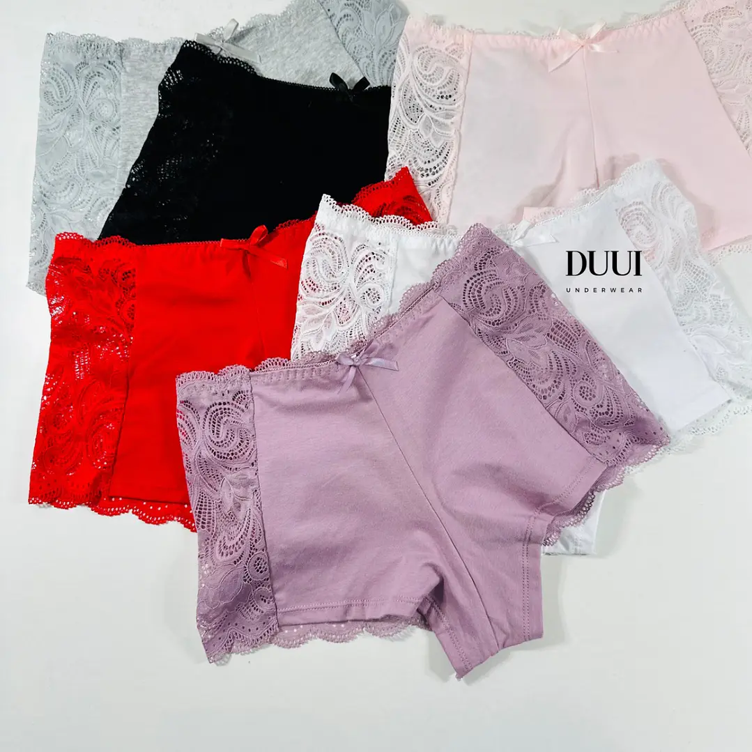 2  PANTALETAS DE ALGODON Y ENCAJE #722 2