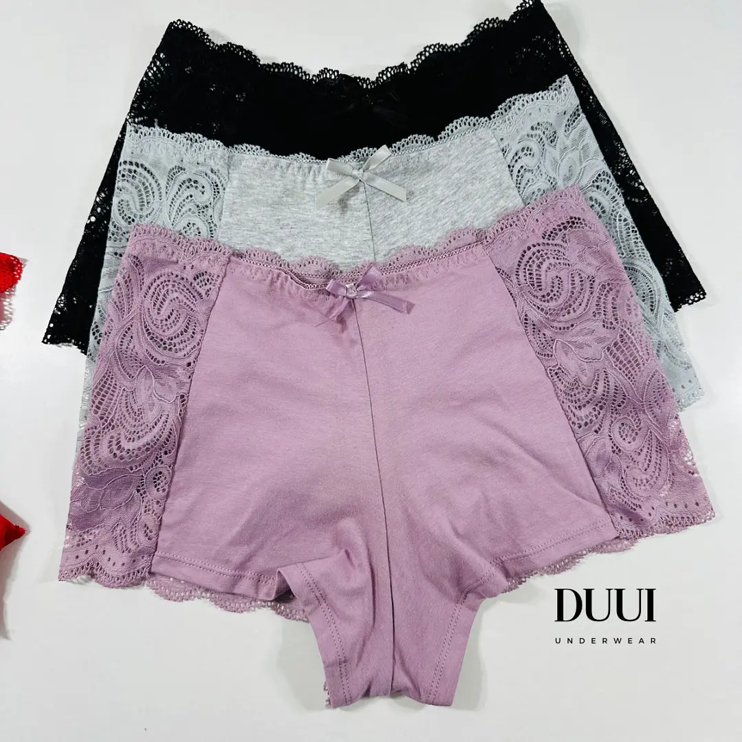 2  PANTALETAS DE ALGODON Y ENCAJE #722 5