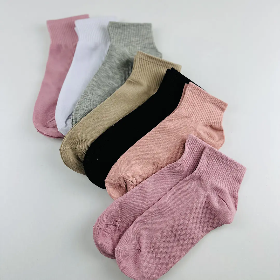 12 PARES CALCETINES TOBILLEROS ALTOS  ALGODÓN  & BAMBU #Q10 7