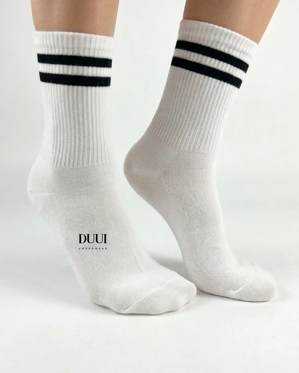 12 PARES DE CALCETINES DE ALGODÓN DEPORTIVO #203 1