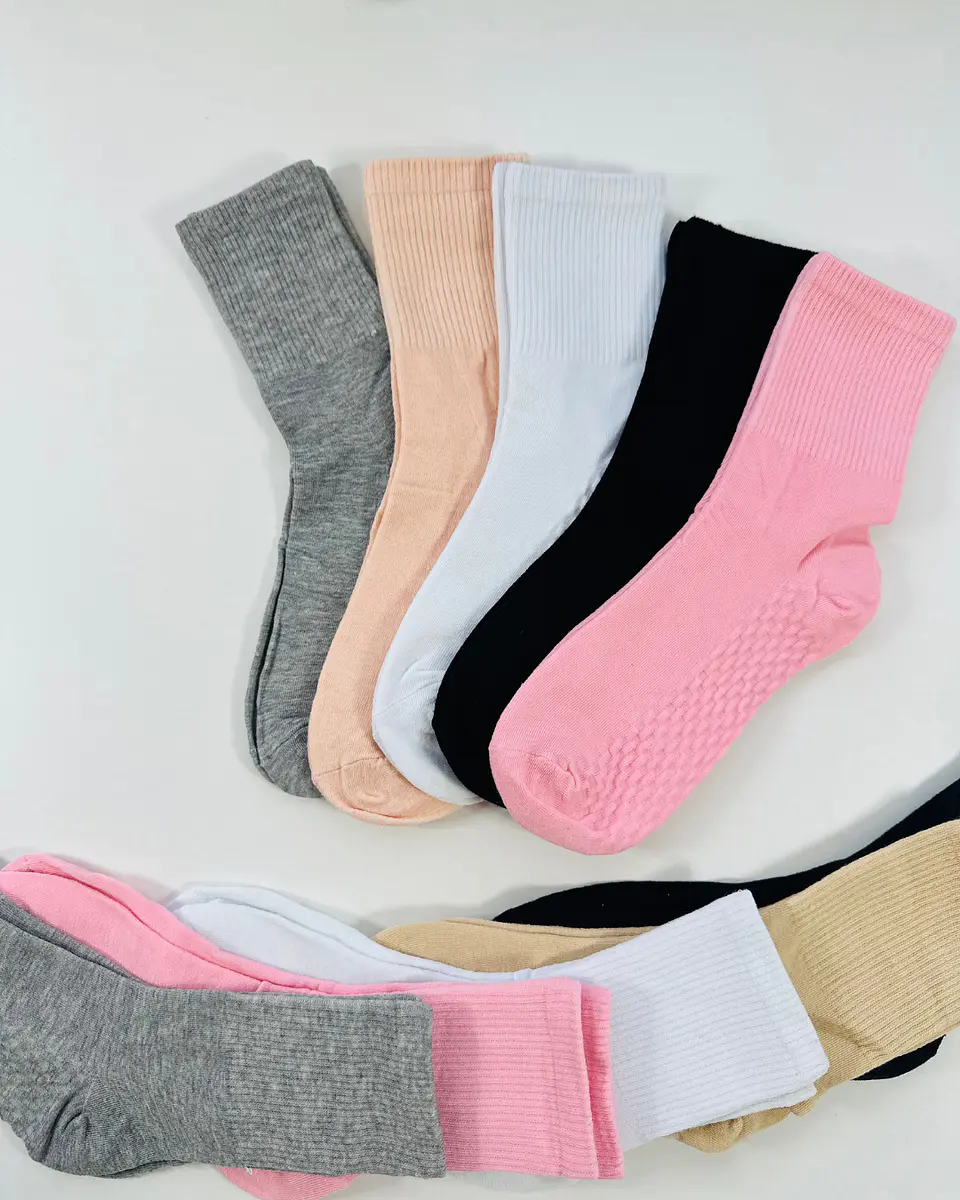 12 PARES DE CALCETINES ALGODÓN Y BAMBU #Q15 4