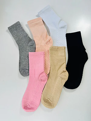 12 PARES DE CALCETINES ALGODÓN Y BAMBU #Q15