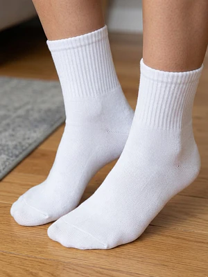 12 PARES DE CALCETINES TOBILLEROS ALTOS #M01