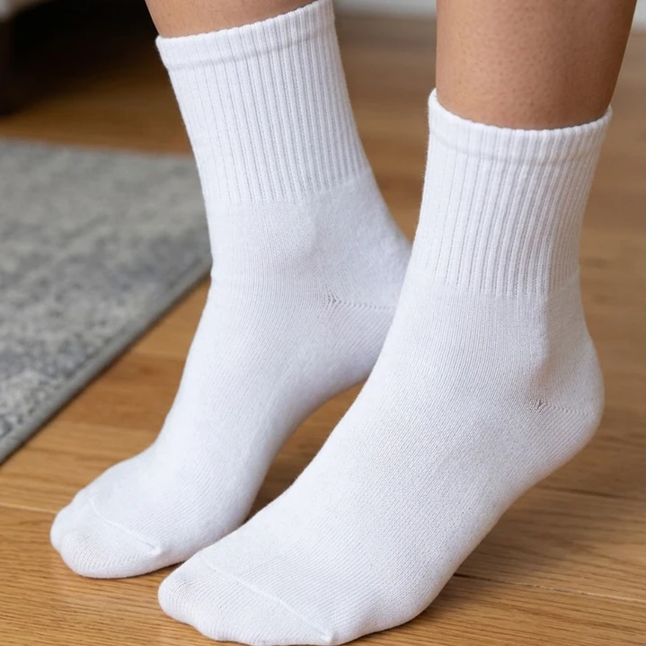 12 PARES DE CALCETINES TOBILLEROS ALTOS #M01 1