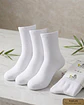 12 PARES DE CALCETINES TOBILLEROS ALTOS #M01 - Miniatura 3