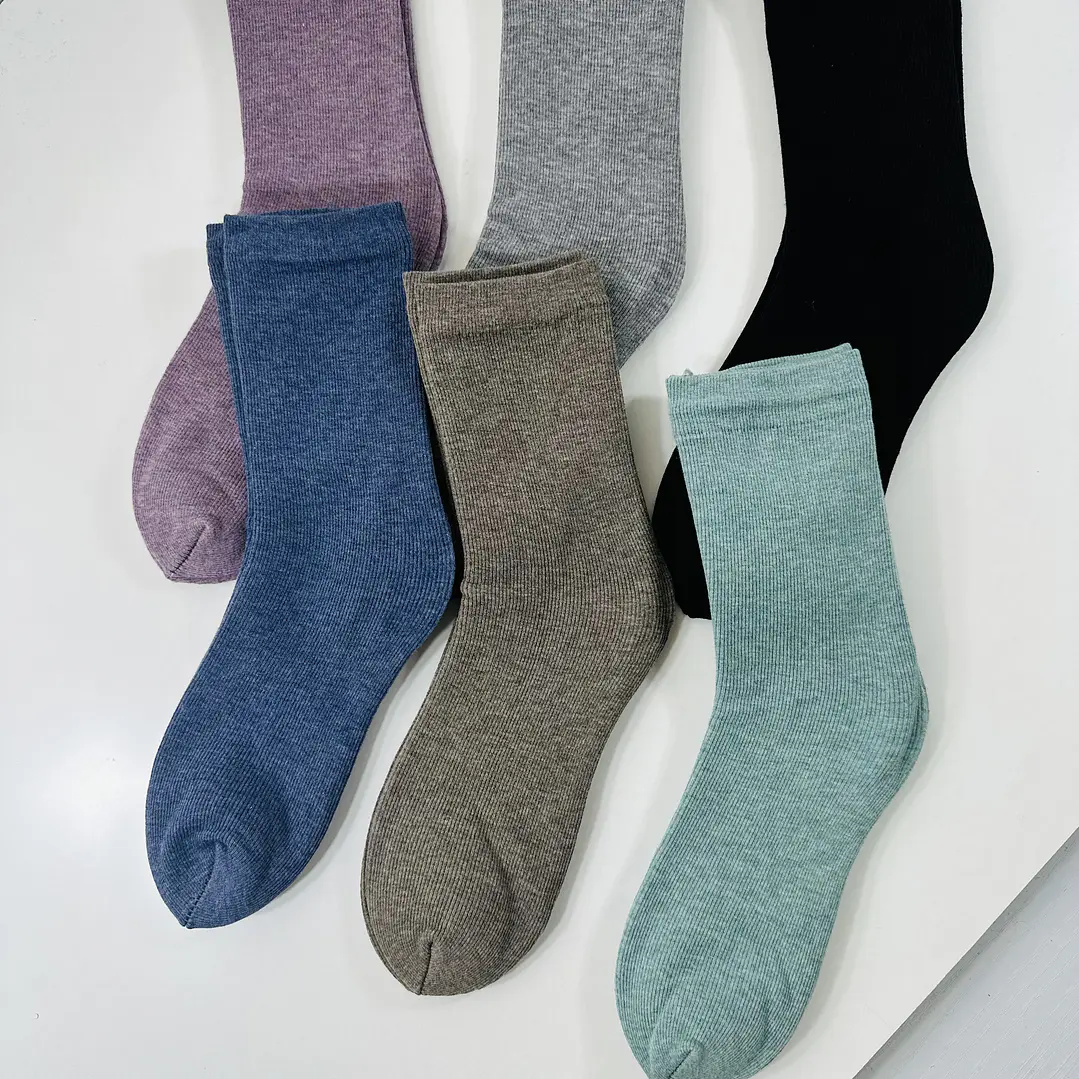 12 PARES DE CALCETINES PLUSH TERMICOS #201 5