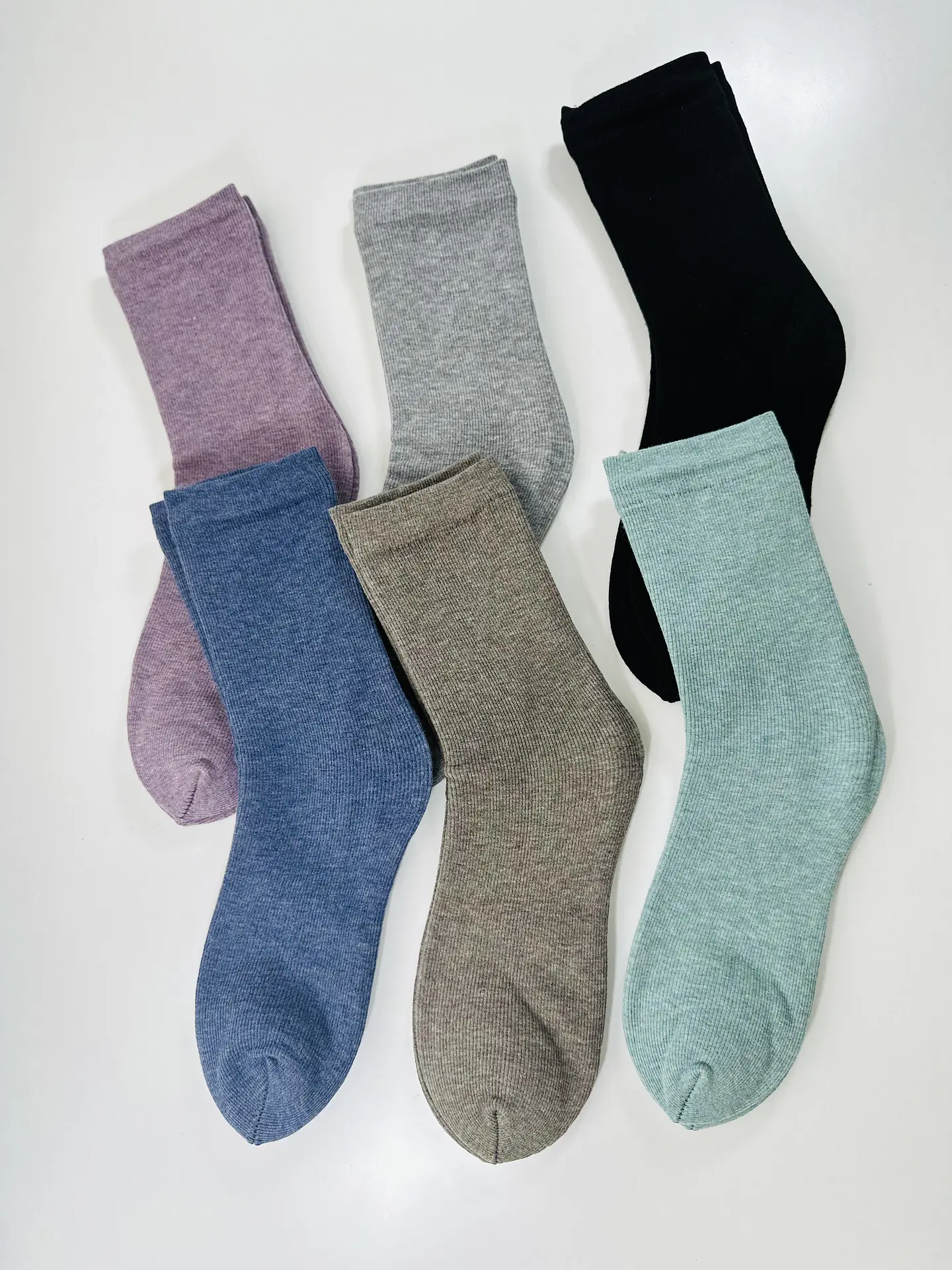 12 PARES DE CALCETINES PLUSH TERMICOS #201 6