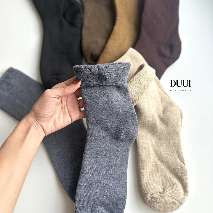 12 PARES DE CALCETINES DE ALGODÓN CON INTERIOR DE TOALLA #81 3