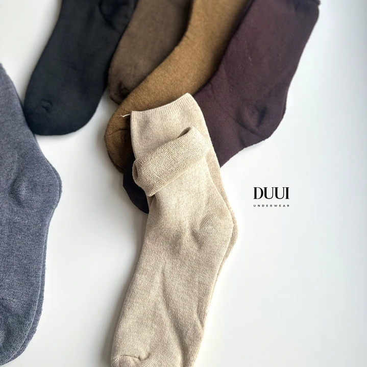 12 PARES DE CALCETINES DE ALGODÓN CON INTERIOR DE TOALLA #81 5