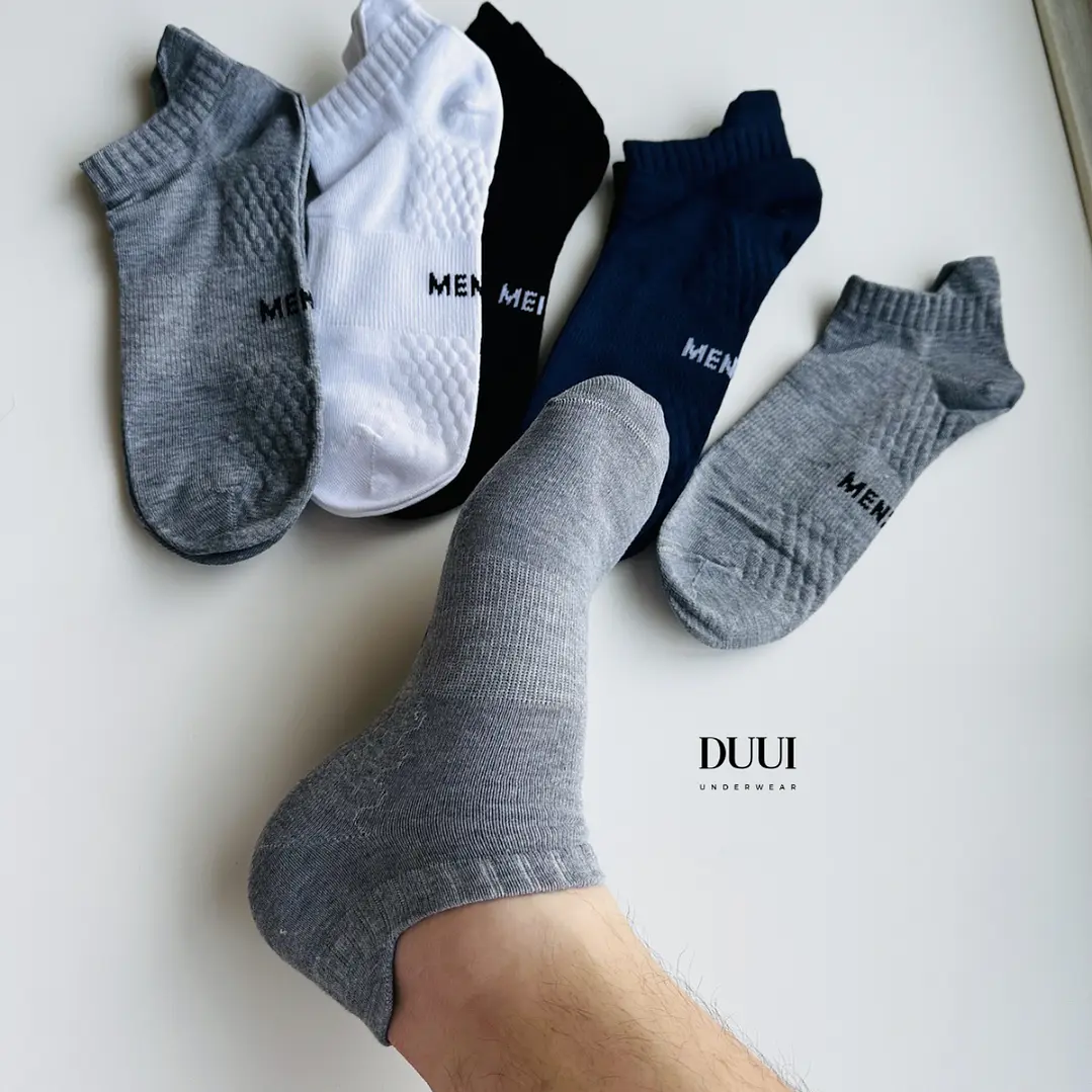 12 PARES DE CALCETINES TOBILLEROS DE ALGODÓN #120 1