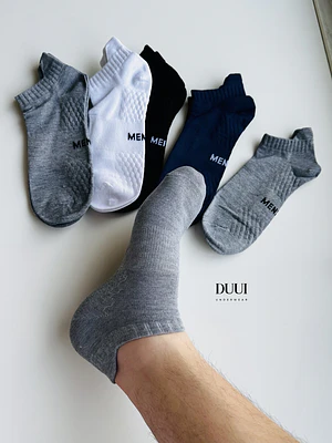12 PARES DE CALCETINES TOBILLEROS DE ALGODÓN #120