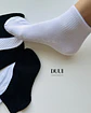 12 PARES DE CALCETINES TOBILLEROS ALTOS #Q2 - Miniatura 4
