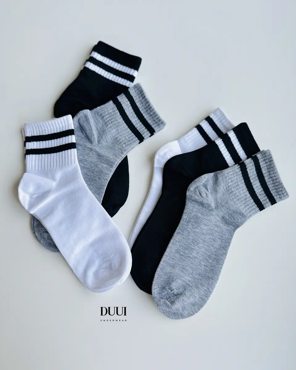 12 PARES DE CALCETINES DE ALGODÓN Y BAMBU SPORT #229 3