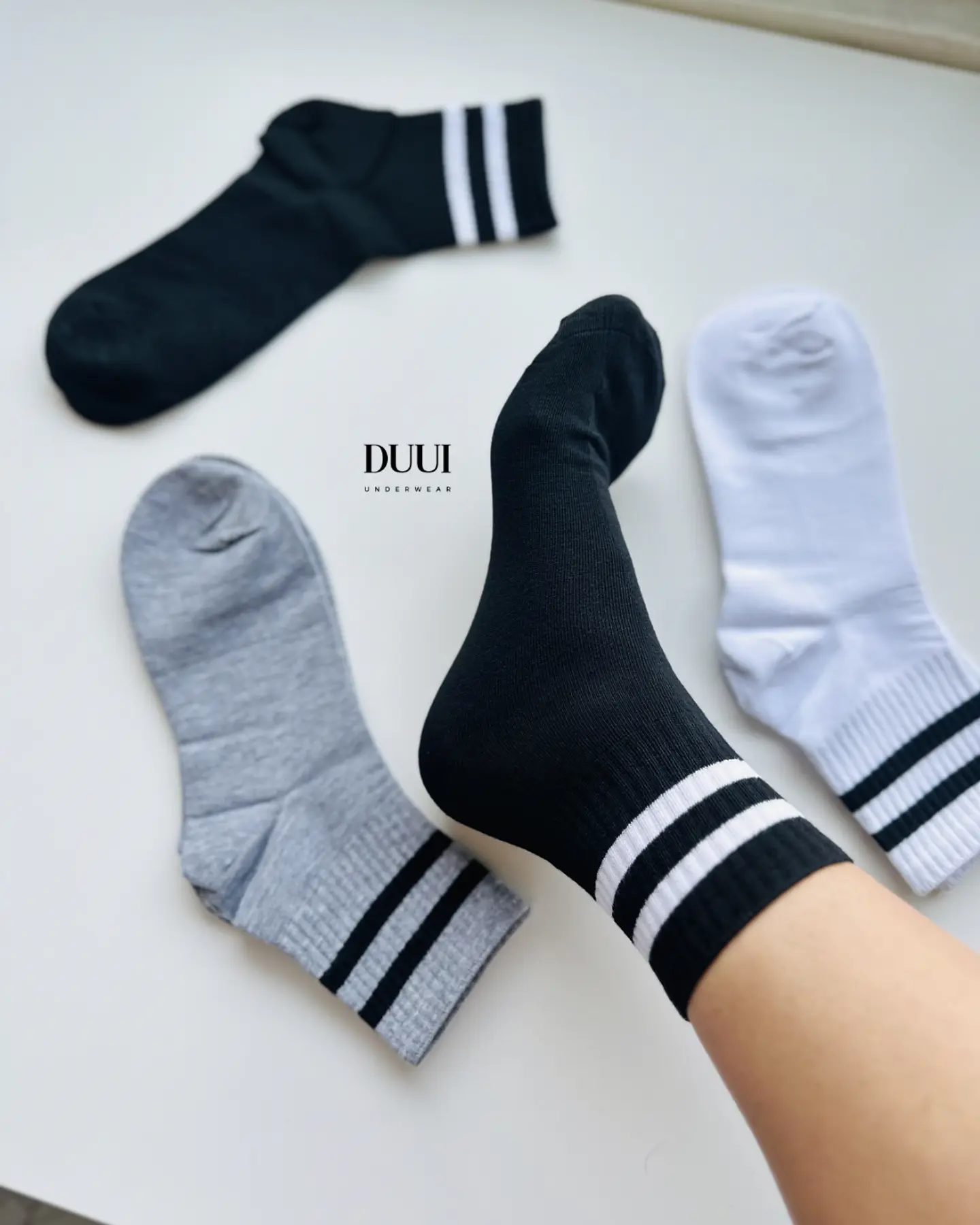 12 PARES DE CALCETINES DE ALGODÓN Y BAMBU SPORT #229 1