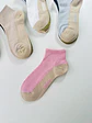 12 PARES DE CALCETINES TOBILLEROS ALTOS BAMBU - ALGODÓN #234 - Miniatura 6