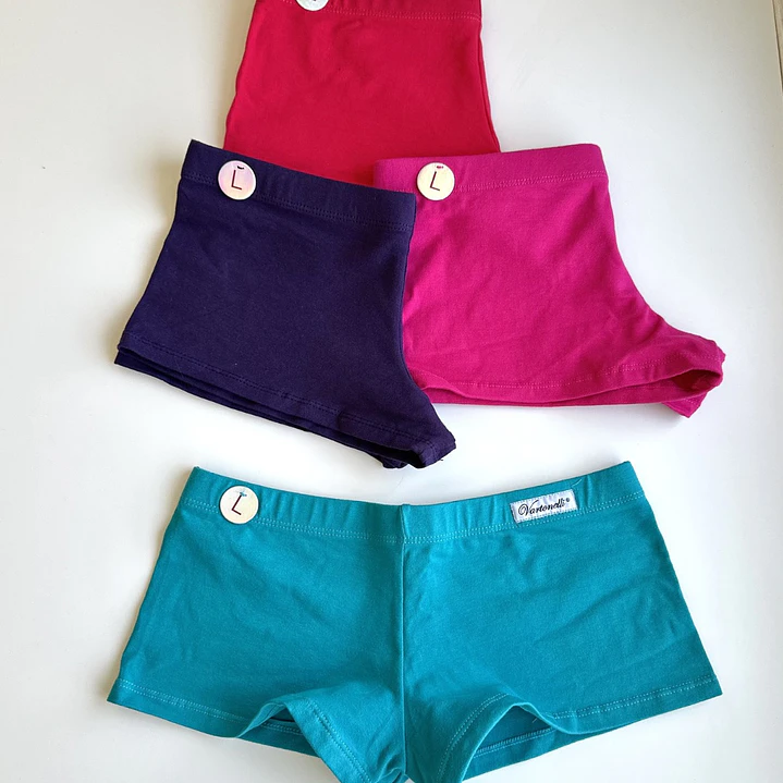 4 PANTALETAS CACHETEROS ALGODÓN PERUANO #222 5