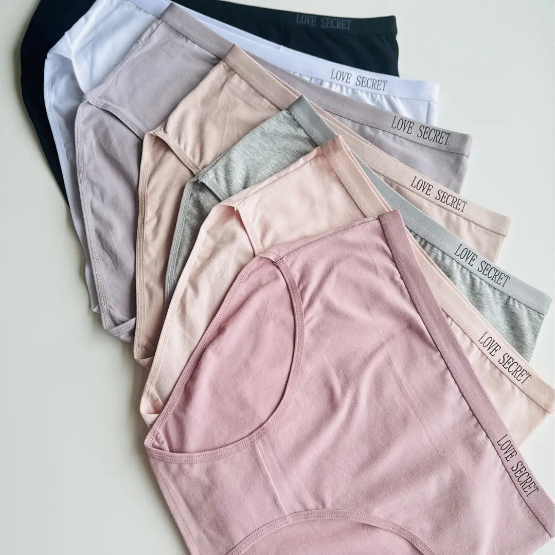 4 Pantaletas de Algodón Tiro alto #432 1