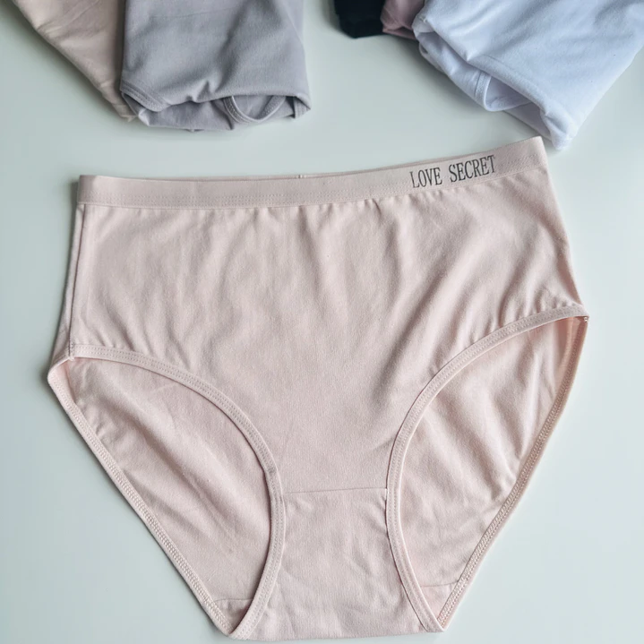 4 Pantaletas de Algodón Tiro alto #432 3