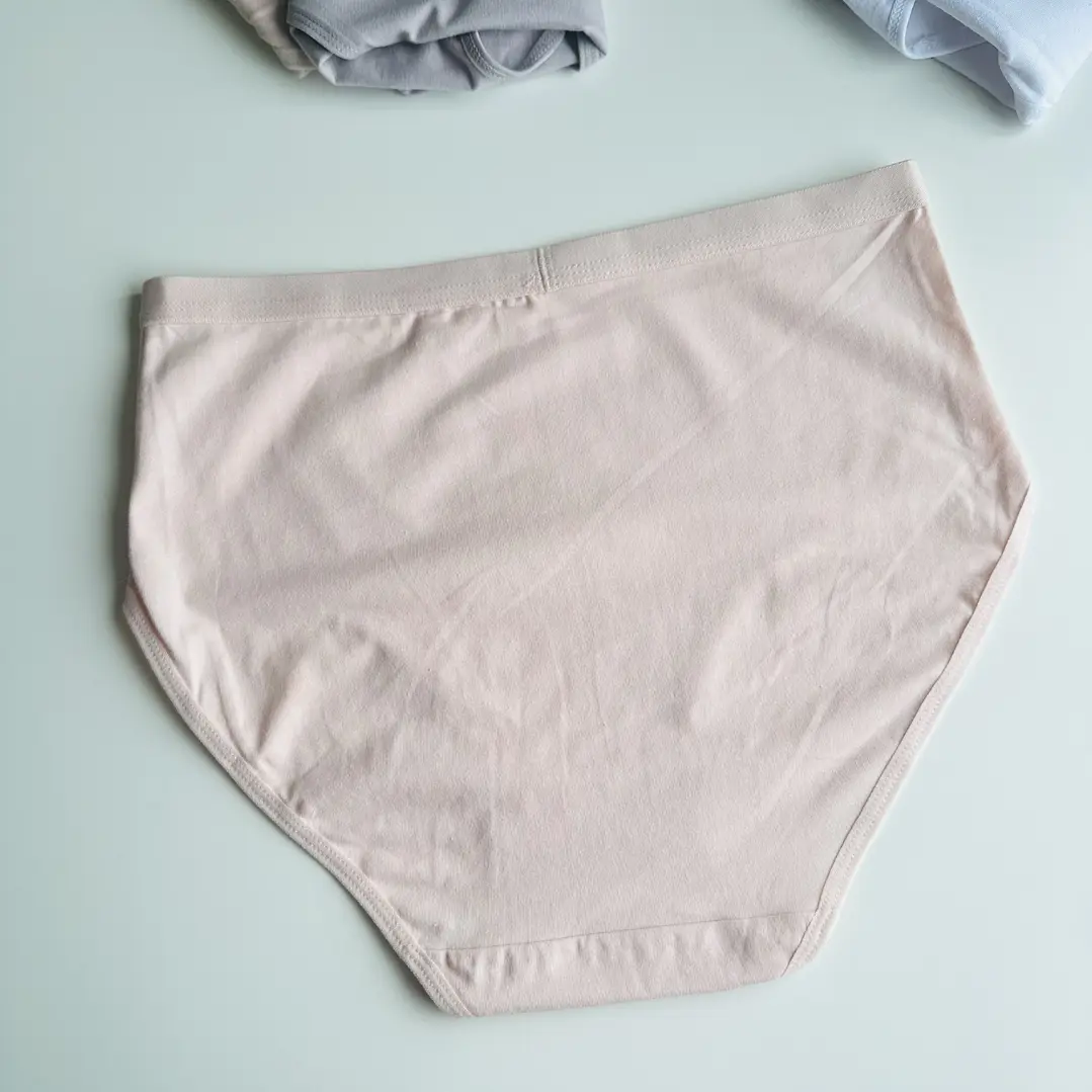 4 Pantaletas de Algodón Tiro alto #432 4