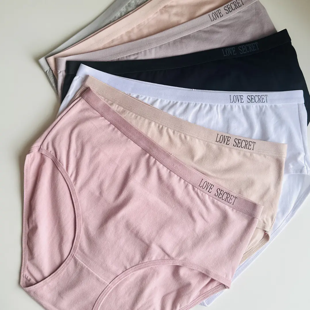 4 Pantaletas de Algodón Tiro alto #432 7