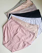 4 Pantaletas de Algodón Tiro alto #432 - Miniatura 7