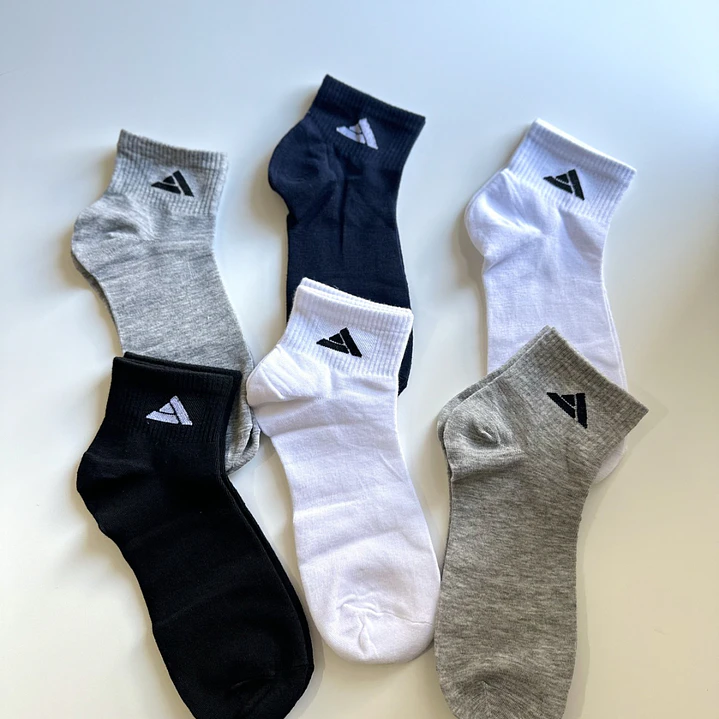 12 Pares de calcetines Tobilleros Hombre #345 3