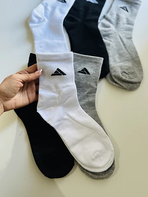 12 Pares de calcetines Altos Americanos  Hombre #245