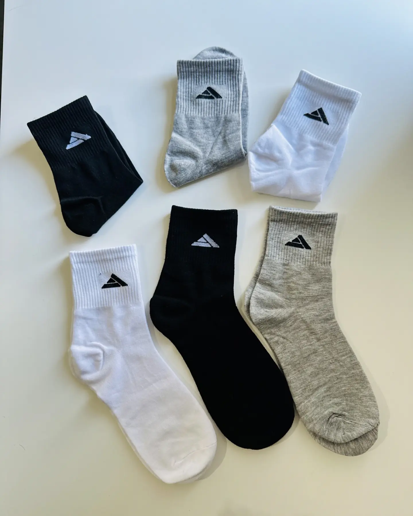 12 Pares de calcetines Altos Americanos  Hombre #245 2