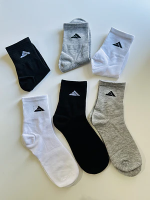 12 Pares de calcetines Altos Americanos  Hombre #245