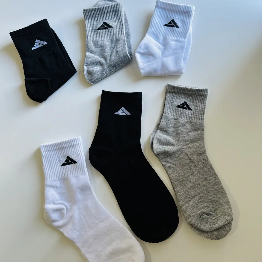 12 Pares de calcetines Altos Americanos  Hombre #245 3