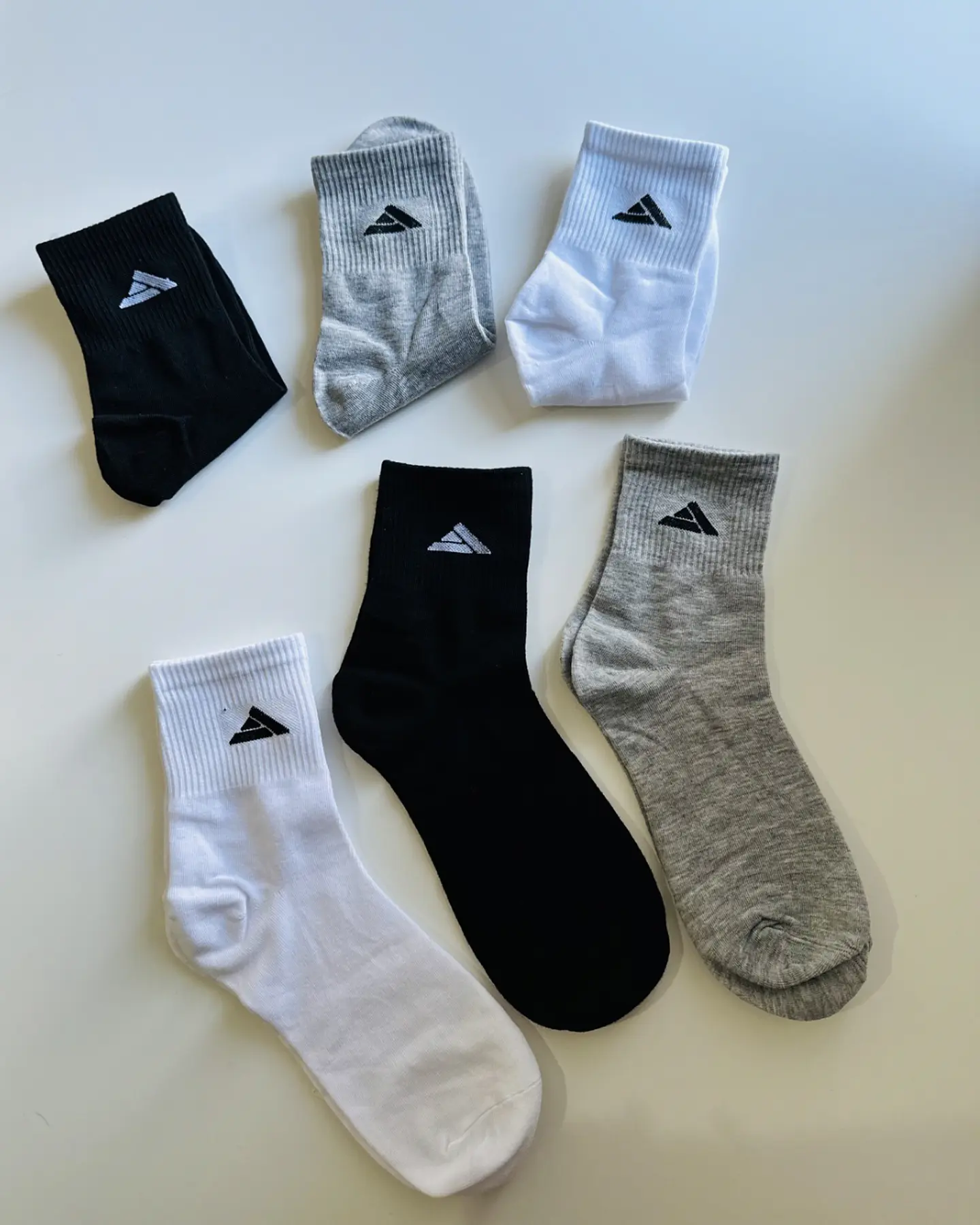 12 Pares de calcetines Altos Americanos  Hombre #245 3