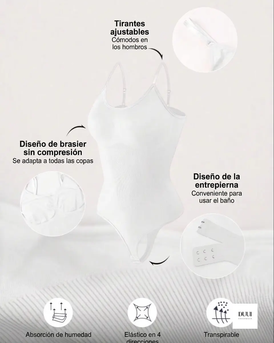 1 BODY BLANCO CONTROL DE ABDOMEN #254 5
