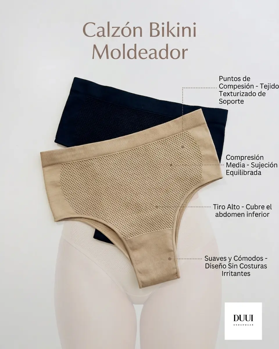2 CALZON BIKINI TIRO ALTO MOLDEADOR #311  2
