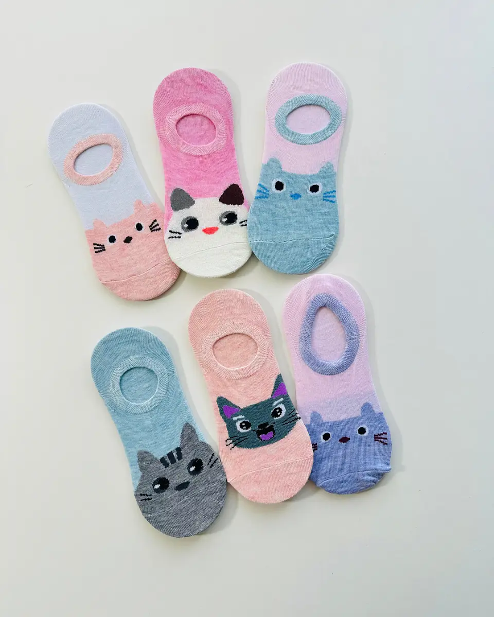 12 pares de calcetines Panchita Invisible  1