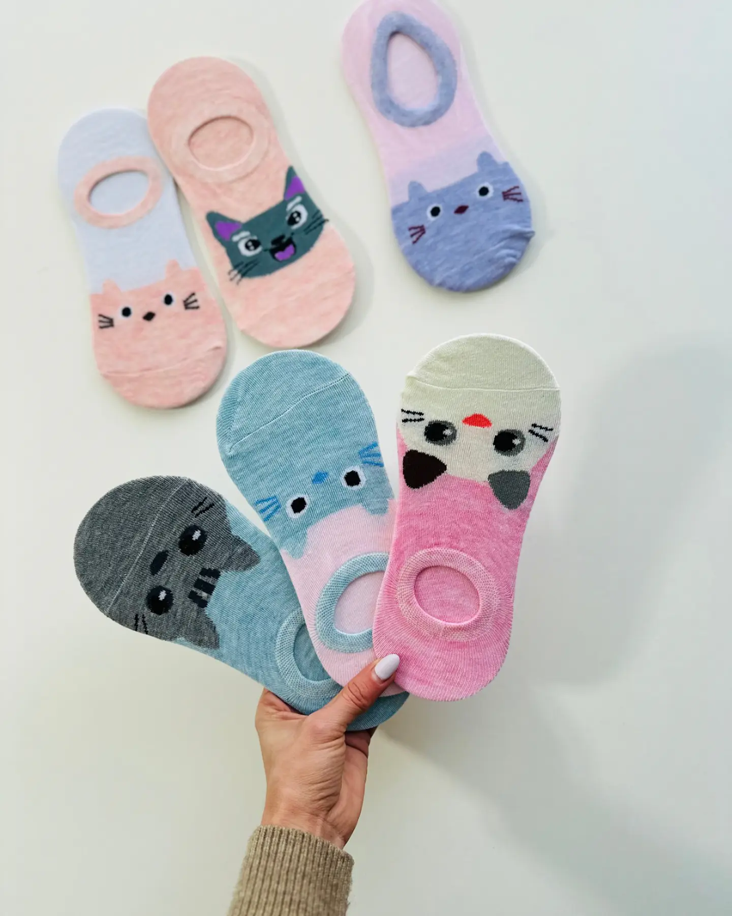 12 pares de calcetines Panchita Invisible  2